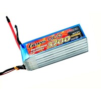 Gens Ace 3700mAh 60C 22.2V Soft Case Lipo Battery (Deans Plug)