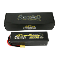 Gens Ace 4S Bashing 11000mAh 14.8V 100C Hardcase/Hardwired LiPo Battery (EC5) - GEA11K4S100E5