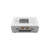 Gens Ace Imars Dual Channel AC200W/DC300W Balance Charger AC/DC Smart Charger White - GEA200WDUAL-AW