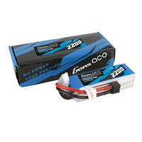 Gens Ace 4S 2200mAh 14.8V 45C Soft Case LiPo Battery (1TO3 EC3, Deans) - GEA22004S45T3 