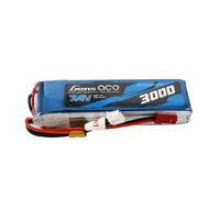 Gens Ace 2S 3000mAh 7.4V TX Soft Case Lipo Battery (JST) - GEA30002STXJ