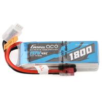 Gens Ace 3S 1800mAh 11.1V 45C Soft Case Lipo Battery (Deans) - GEA3S180045D