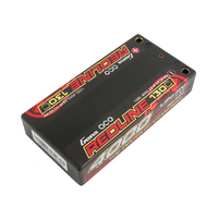 Gens Ace 2S Redline 4000mAh 7.6V 130C Hardcase/4mm bullet HV Lipo Battery (4.0mm Bullet) - GEA40002S13D4