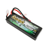 Gens Ace 2S Bashing 5200mAh 7.4V 35C Hardcase/Hardwired LiPo Battery (Deans) - GEA52002S35D