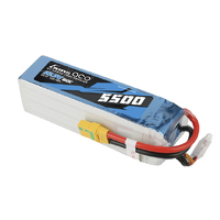 Gens Ace 6S 5500mAh 22.2V 60C Soft Case LiPo Battery (XT90-S) - GEA55006S60X9