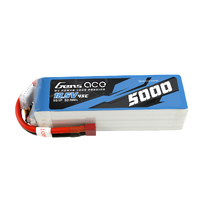 Gens Ace 5S 5000mAh 18.5V 45C Soft Case LiPo Battery (Deans) - GEA5S500045D