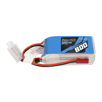 Gens Ace 3S 800mAh 11.1V 45C Soft Case LiPo Battery (JST) - GEA8003S45JS