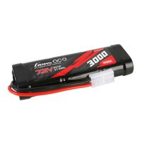 Gens Ace 6S 3000mAh 7.2V Soft Case NiMH Battery (Tamiya) - GEANM6S3000T