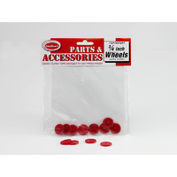 Guillow's 111 ¾” Plastic Wheel (8 wheels) Accessories Pack
