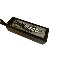 Team driver Lipo 14.8V H64001204S Now Fitted With The Black Stealth XT90 Plug hard case 120c` LOW PROFILE LCG 1/8