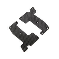 HB Racing Woven Graphite Front Arm Covers HB111741
