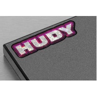 HUDY FLAT SET-UP BOARD FOR 1/10 TOURING CAR - DARK GRAY - HD108205