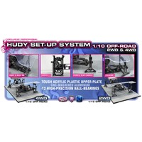 HUDY UNIVERSAL EXCLUSIVE SET-UP SYSTEM FOR 1/10 OFF-ROAD - HD108905