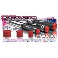 HUDY CAP FOR 18MM HANDLE - RED 6 - HD195058-R