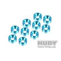 HUDY ALU COUNTERSUNK SHIM - BLUE 1 - HD296510-B
