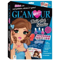 Hinkler Glamour Girl Nail Art Studio Kit