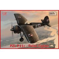 IBG 32001 1/32 PZL P.11c Polish Fighter Plastic Model Kit