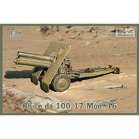 IBG 35028 1/35 Obice da 100/17 Mod. 16 (Italian version of Skoda 100mm Howitzer) Plastic Model Kit