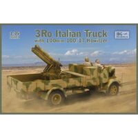 IBG 35053 1/35 3Ro Italian Truck with 100/17 100mm Howitzer Plastic Model Kit