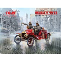 ICM 1:24 Model T 1914 Fire Truck W/ Crew