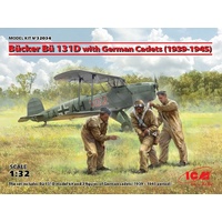 ICM 1:32 Bücker Bü 131D W/Ger.Cadets(193Sep-45