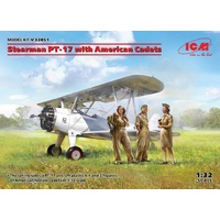 ICM !:32 Stearman Pt-17 With American Cadets