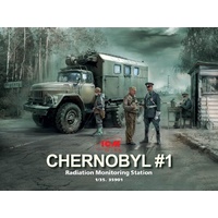 ICM 1:35 Chernobyl#1. Radiation Station
