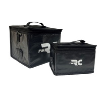 2PC IM RC LIPO BATTERY SAFE BAG FIREPROOF 23.5x21.4x17.5cm and 19x9.5x11cm IM163