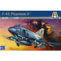 Italeri 0170 1/72 F-4S Phantom II Plastic Model Kit