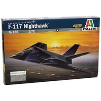 Italeri 0189 1/72 F-117A Nighthawk Plastic Model Kit