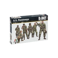 Italeri 0309 1/35 US Paratroops Plastic Model Kit