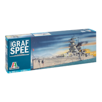Italeri 0502 1/720 Admiral Graf Spee Plastic Model Kit