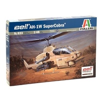 Italeri 0833 1/48 AH-1W Supercobra Plastic Model Kit