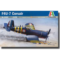 Italeri 1313 1/72 F4U-7 Corsair Plastic Model Kit
