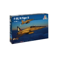 Italeri 1363 1/72 F-5E/N Tiger II Plastic Model Kit