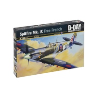 Italeri 1365 1/72 Spitfire Mk.IX Free French Plastic Model Kit