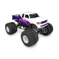 JConcepts 1993 Ford F-250 Super Cab Monster Truck Body w/Racerback 1 (Clear)