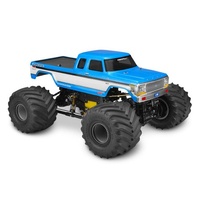 JConcepts 1979 F250 SuperCab Monster Truck Body w/Bumpers (Clear)