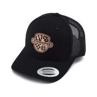 JConcepts Destination Hat Snapback Round Bill Hat (Black) (One Size Fits Most)