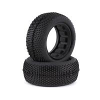 JConcepts Double Dee's V2 2.2" 4WD 1/10 Front Buggy Tires (2) (Green)