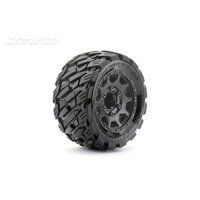 JETKO 1/10 ST 2.8 EX-ROCKFORM MOUNTED TYRES (2pc) (12mm 1/2 offset Wide/Claw Rim)