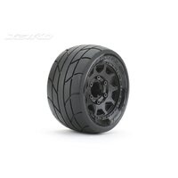 JETKO 1/10 ST 2.8 EX-SUPER SONIC MOUNTED TYRES (2pc) (12mm 1/2 offset Wide/Claw Rim)