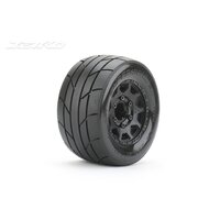 JETKO 1/10 MT 2.8 EX-SUPER SONIC MOUNTED TYRES (2pc) (12mm 0 offset Narrow/Claw Rim)