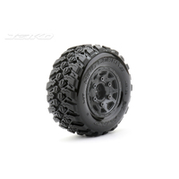Jetko 1/10 SC EX-KING COBRA Tyres (Claw Rim/Black/Medium Soft/all offsets) [3102CBMSGN]
