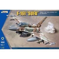 Kinetic 48085 1/48 F-16I with IDF Weapons Plastic Model Kit