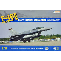 Kinetic K5001 Models F-16D USAF color photo etched parts for Kinetic K5001 1/48 kit