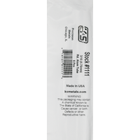 K&S 1111 ROUND ALUMINUM TUBE .014 WALL (36IN LENGTHS) 3/16IN   (1 tube per bag x 6 bags)