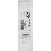 K&S 1115 ROUND ALUMINUM TUBE .014 WALL (36IN LENGTHS) 5/16IN (1 tube per bag x 4 bags) 