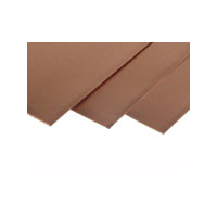 K&S 16140 Copper HO Scale Corrugated Sheet 0.030 x 5 x 7" (2)