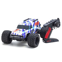 Kyosho 34701T2 1/10 Mad Wagon VE 4WD Brushless RC Truck White/Blue